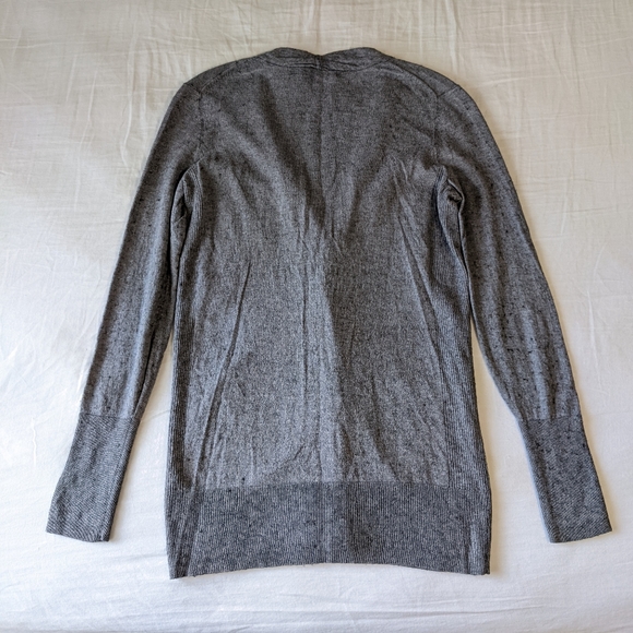 Banana Republic Wool Blend V Neck Button Down Cardigan Pockets Small - Picture 10 of 11